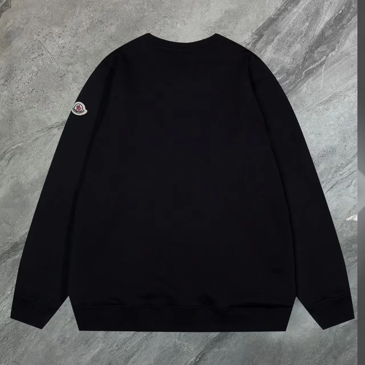 【 In Stock】 〖 𝐌𝐎𝐍𝐂𝐋𝐄𝐑~ 〗 440g ， 😎 ， ， Factory 2025 T ， ， Premium LOGO， Same Style ：Black White Size：S M L XL 2XL